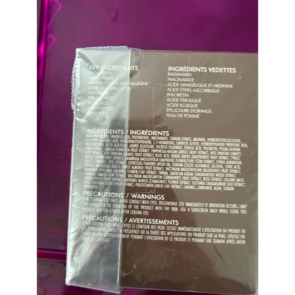 Skin Design London C-Glow Peel 30ml NIB